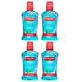4x Colgate 500ml Plax Peppermint Mouthwash Alcohol Free Mouth Wash Oral Care