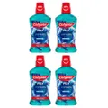 4x Colgate 500ml Plax IceFusion Cold Mint Mouthwash Alcohol Free Oral Care