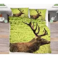 3D Bed Pillowcases Quilt Elk Grass 21061 Quilt Cover Set Bedding Set Pillowcases 3D Bed Pillowcases Quilt Duvet cover