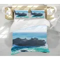 3D Bed Pillowcases Quilt Island 19124 Quilt Cover Set Bedding Set Pillowcases 3D Bed Pillowcases Quilt Duvet cover