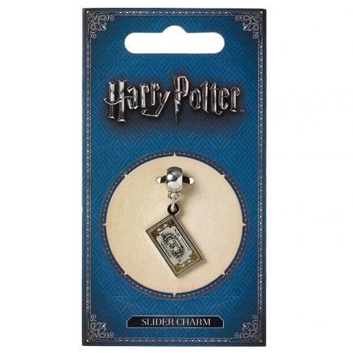 Harry Potter Silver Plated Ticket Charm (Silver/Gold) (One Size)