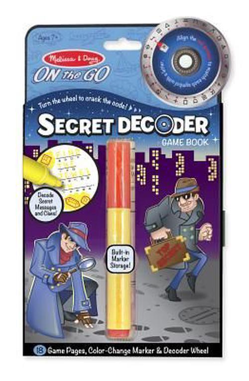 On The Go - Secret Decoder - Game Book