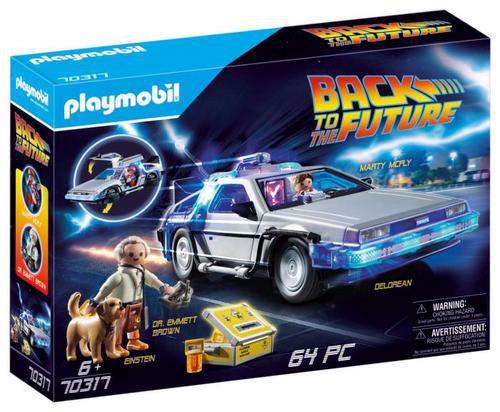 Back to the Future DeLorean Playset