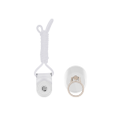 Creative 2 In 1 Mobile Phone Lanyard Set Detachable Mobile Phone Sling Rotating Ring Buckle Bracket-White
