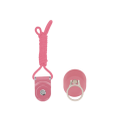 Creative 2 In 1 Mobile Phone Lanyard Set Detachable Mobile Phone Sling Rotating Ring Buckle Bracket-Pink
