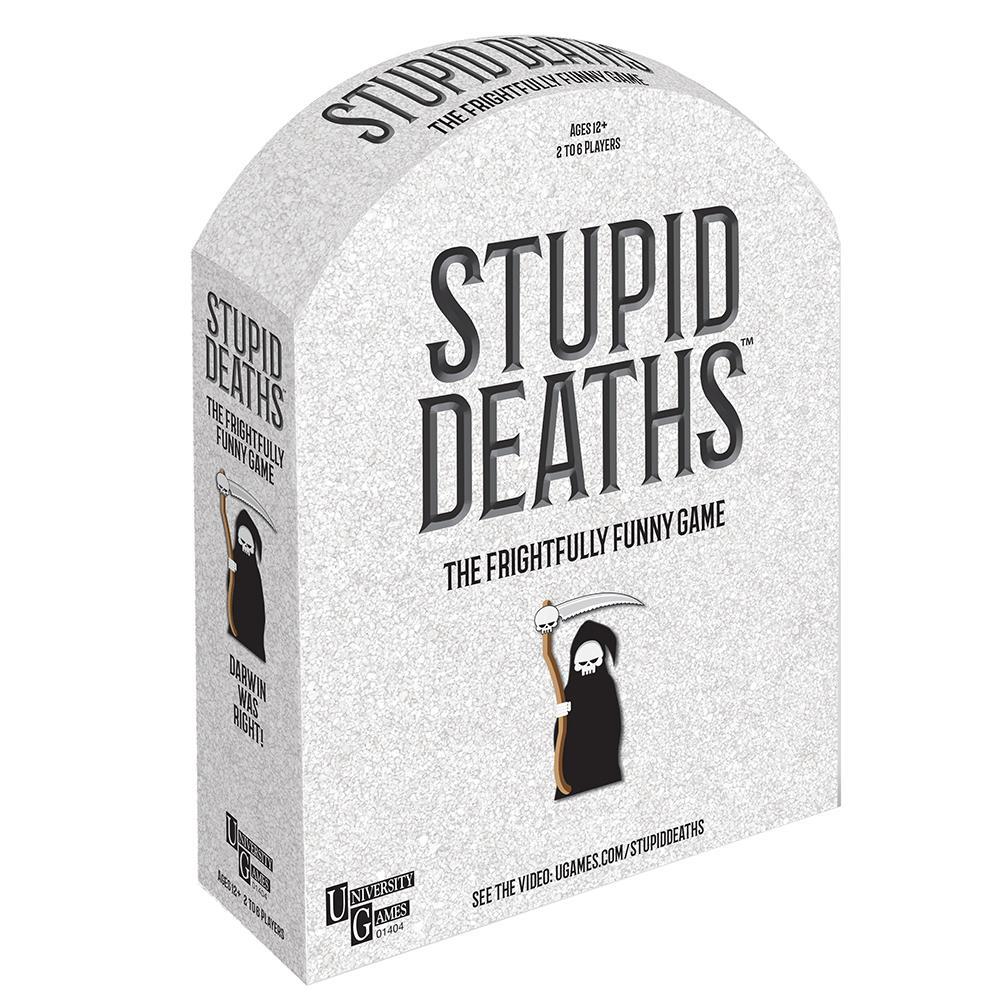 Stupid Deaths Kids/Teens Trivia/Fun/Party Board Game 2-6 Players 12+