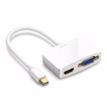 Mini Displayport to HDMI VGA Adapter Cable GOLD PLATED MacBook Pro Thunderbolt