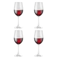Alex Liddy Vina 4 Piece Wine Glass Set Size 530ml in Red