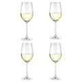 Alex Liddy Vina 4 Piece Wine Glass Set Size 440ml in White