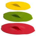 Trudeau Set of 3 Silicone Lids for Bowls