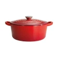 Baccarat Le Connoisseur 3.9L Round French Oven with Lid 25cm Red