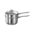 Baccarat Gourmet Stainless Steel Double Boiler 14X9cm Silver
