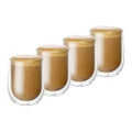 Baccarat Barista Cafe Double Wall Glass Set of 4 Size 250ml
