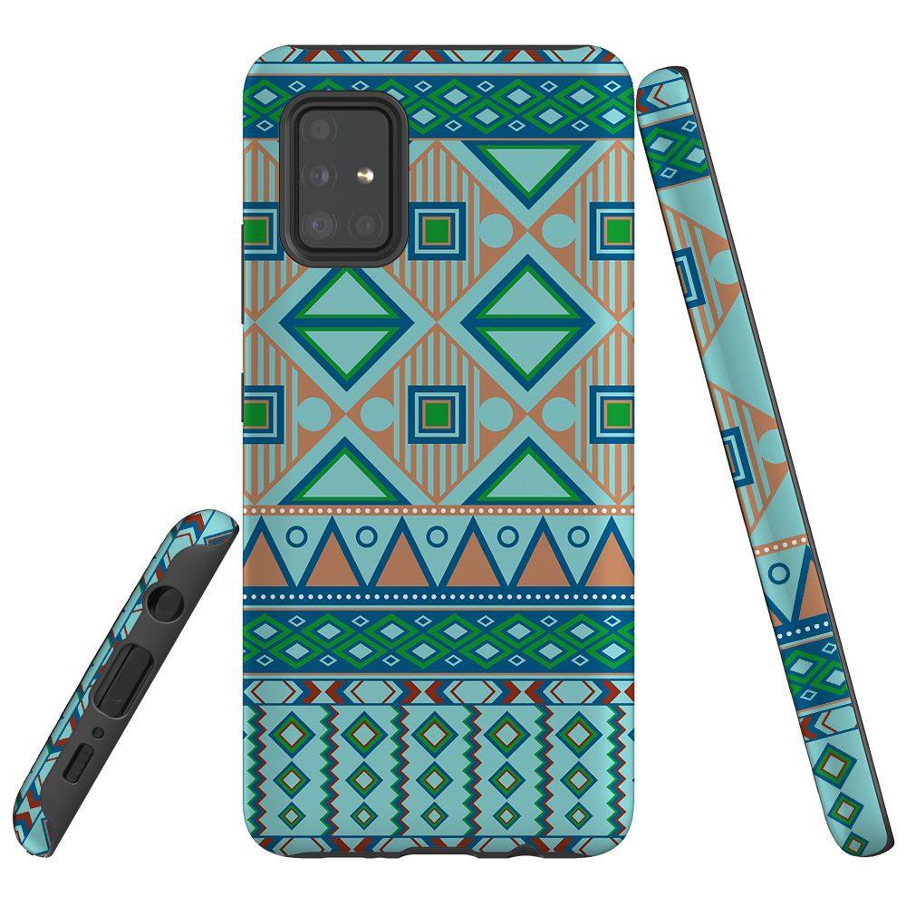 For Samsung Galaxy A51 5G Case Tough Protective Cover Bohemian Pattern