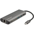 Star Tech USB-C Multiport Adapter to 4K HDMI/3x USB 3.0/SD 60W Dock for Laptop