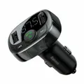 Baseus Handsfree Wireless Bluetooth Car FM Transmitter MP3 Music Player Adapter-Black