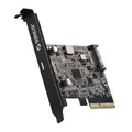 [PE20-1C-BK] PCIe to Type-C Expansion Card 20Gpbs Superspeed USB3.2 Gen2x2 Dual Channel