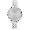 Olivia Burton Women's Bejewelled Under The Sea Silver Dial Watch - OB16US31