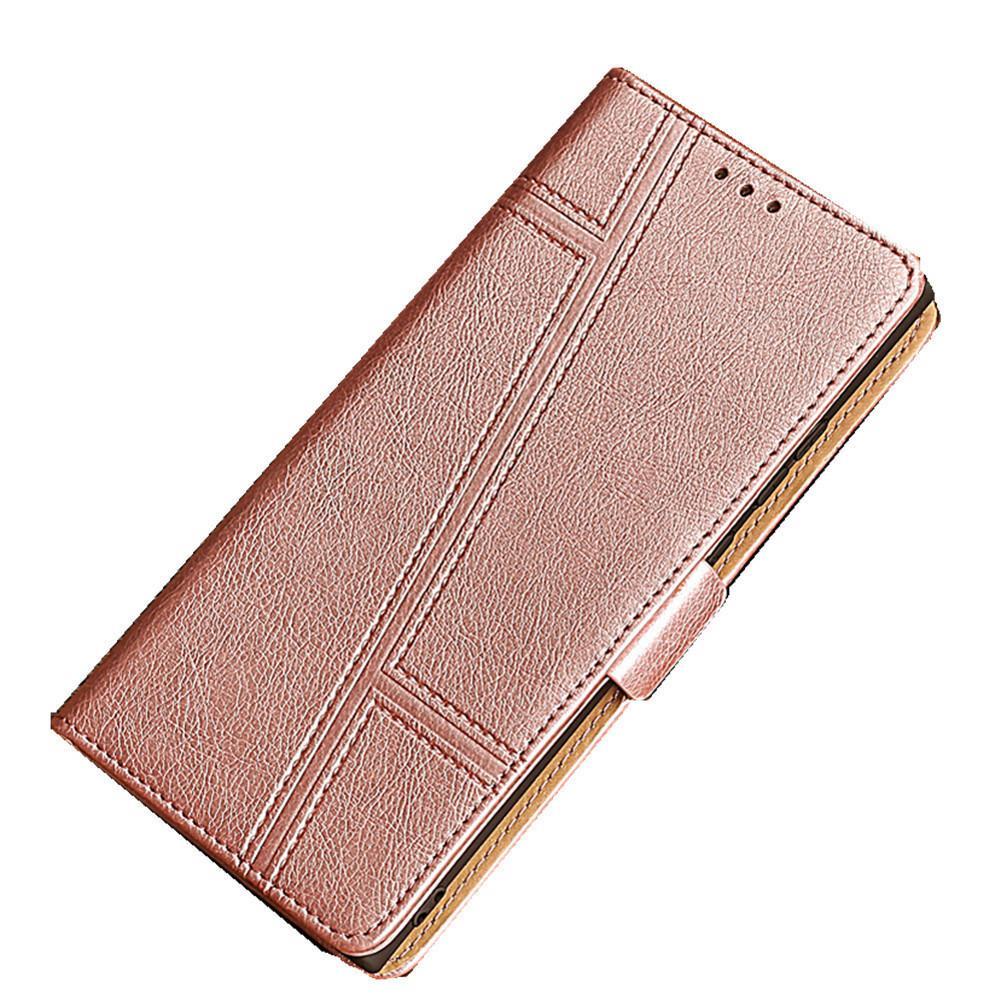 Luxury PU Leather Case for OPPO Realme C15 Flip Shockproof Wallet Phone Cover Magnetic Coque Capa