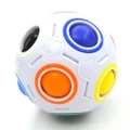 Rainbow Ball Creative Anxiety Stress Relief Toy Magic Cube Toy for Kid Learning Educational Fidget Toys