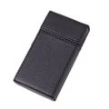 Portable leather 20 Pcs cigarette case simple creative leather thin lady cigarette case pressure resistant High-end stylish