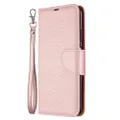 Solid Color Lychee PU Leather Wallet Case for Huawei P Smart Z