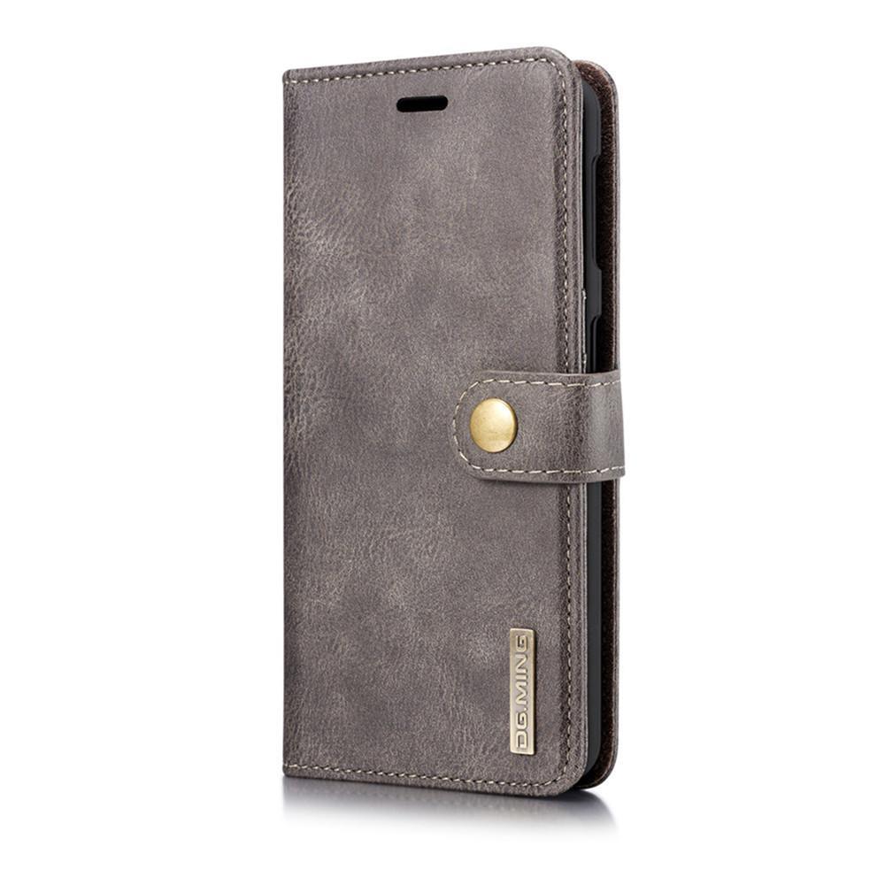 Flip PU Leather Zipper Wallet Case for Samsung Galaxy A70 Phone Cover