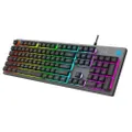 HP K500F USB Wired Gaming Keyboard with Metal Panel, RGB, and Scratch Resistant