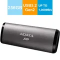 [ASE760-256GU32G2-CTI] 256GB SE760 External Portable SSD SuperSpeed USB 3.2 Gen2 Type-C Titanium Gray