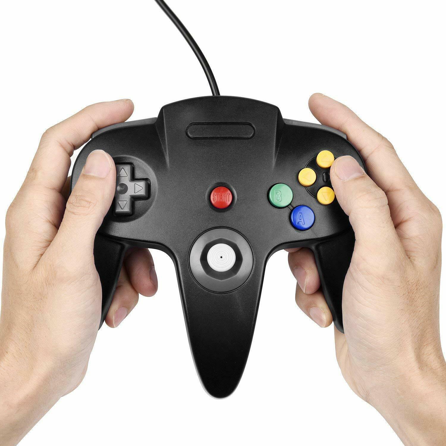 New Nintendo 64 N64 games classic gamepad controllers for USB to PC