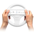 2x White Wii Racing Steering Wheel for Nintendo Wii U Wii Remote Controller