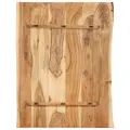 Table Top Solid Acacia Wood 80x(50-60)x2.5 cm vidaXL