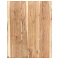 Table Top Solid Acacia Wood 80x(50-60)x3.8 cm vidaXL