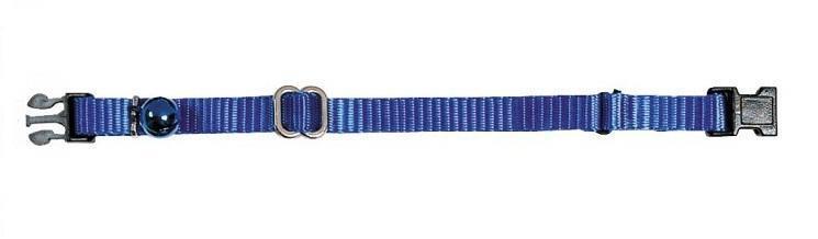 Prestige Pet 3/8 Inch Adjustable Cat Collar Blue 23-36cm