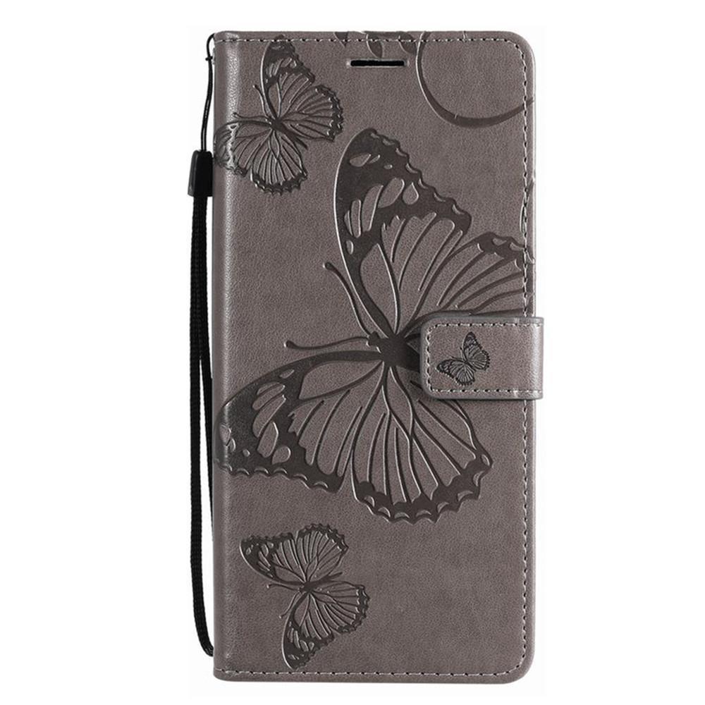 3D Butterfly Colorful PU Leather Wallet Case For Nokia 5.1