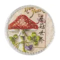 Retro stamp paper tape literary plant mushroom hand account diary decoration