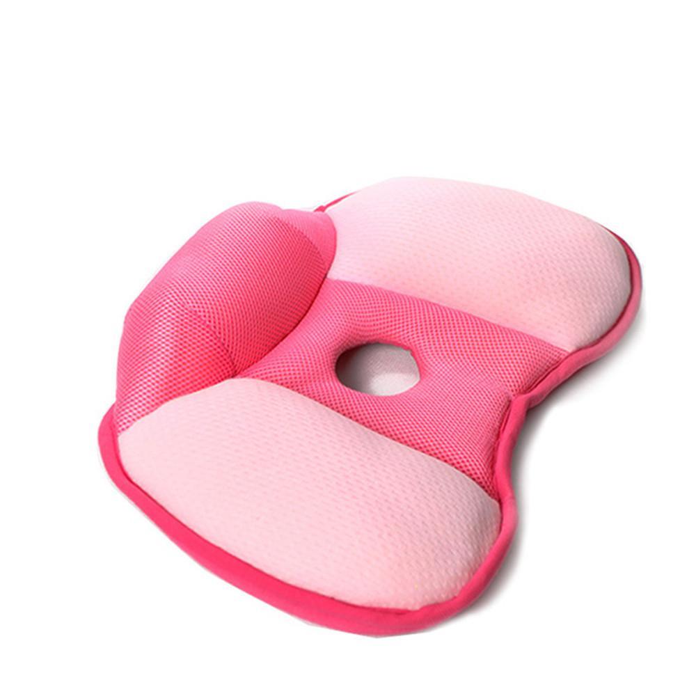 Fashion Health Pelvic Posture Correction Butt-Shaping Seat Magic Beauty Hip Push Up Cushion Pad Mat Pink Seat