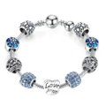 Women Bracelet Diy Bead Jewelry Fit Original Flowers Rhinestone Beads Pandora Charms Original Trinket Wedding Jewelry For Gifts