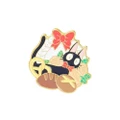 4PCS Cute brooch little girl cute pet black cat badge paint patchwork color corsage