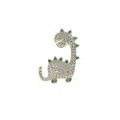 Personality cartoon dinosaur brooch anti - light accessories brooch animal brooch