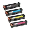 4x COMP CC530A-CC533A Toner Cartridge for HP CM2320 MFP series, CP2025 series