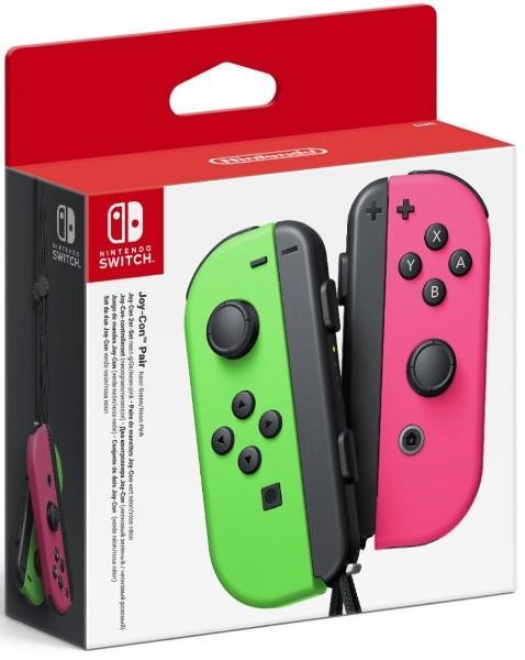 Joy-Con Controller Neon Green & Neon Pink Nintendo Switch
