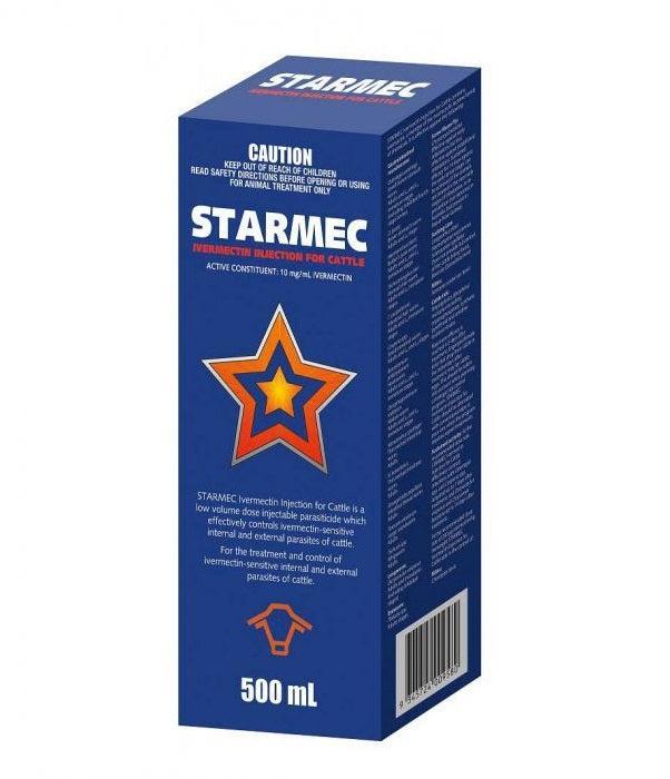 Starmec Cattle Injection Drench 500ml Ivermectin