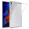 Samsung Galaxy Tab S7 FE 12.4" Ultra-Thin Transparent Clear TPU Gel Case by MEZON (SM-T730, T735) – Anti Scratch, Shock Absorption
