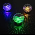 Two or Four LED Floating Ball Light Outdoor Garden Swimming Pool Pond Lamps Solar Powered