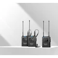 SARAMONIC UWMIC9S KIT 2- RX9+TX9+TX9 ADVANCED 2-PERSON WIRELESS UHF LAVALIER SYSTEM WITH DUAL CAMERA-MOUNT RECEIVER, PREMIUM DK3A LAVALIERS, LI-ION POWER, HARD CASE & MORE