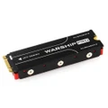 Vicanber Aluminum Heatsink M.2 Cooler Female for NGFF NVME PCIE 2280 SSD Heatsink Thermal (Red)