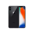 Apple iPhone X 256GB Space Grey (Very Good, Leather Case + Protector)