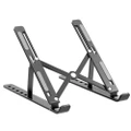 Vicanber Laptop Stand for Notebook Stand Foldable Aluminum ​alloy Tablet Bracket Holder (Gray)