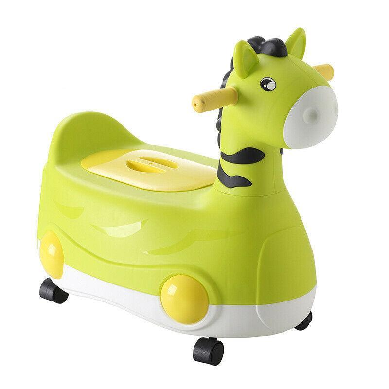 Kids Baby Toddler Toilet Training Potty Trainer Zebra Seat Cute Chair KPE2052